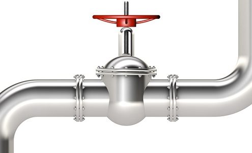 Image of pipe and valve
